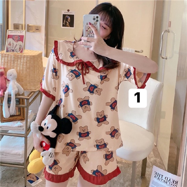 Bộ ngủ cổ bèo