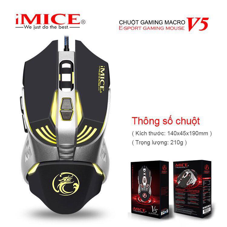 Chuột chơi game, Chuột gaming iMice V5