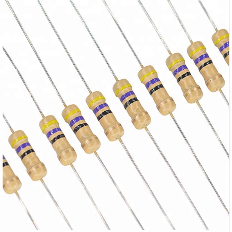50 Con Điện Trở Vạch 1/4W 5% 1R - 750R