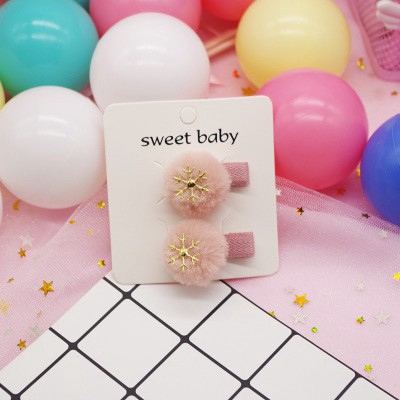 Bộ 2 Kẹp Tóc Đính Nơ Phong Cách Hàn Quốc Cho Nữ