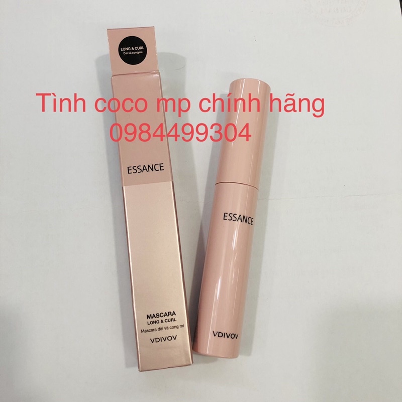 Chuốt mi, mascara dài và cong mi Essance 12g