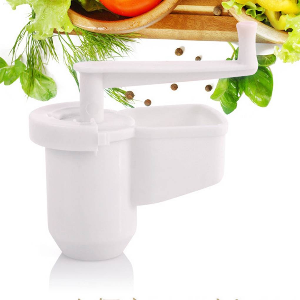 Multifunctional Garlic Ginger Crusher Grinder Manual Press Rotate Kitchen Gadget Tools Accessory Home Supplies  globalsale