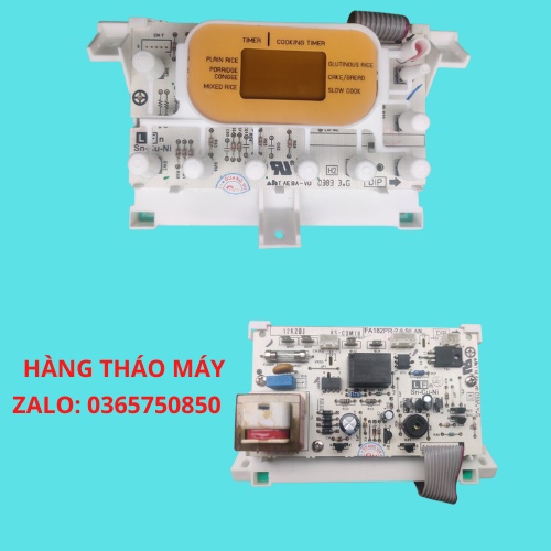 Bộ bo nguồn và điều khiển nồi cơm điện tử - Linh kiện nồi cơm sharp