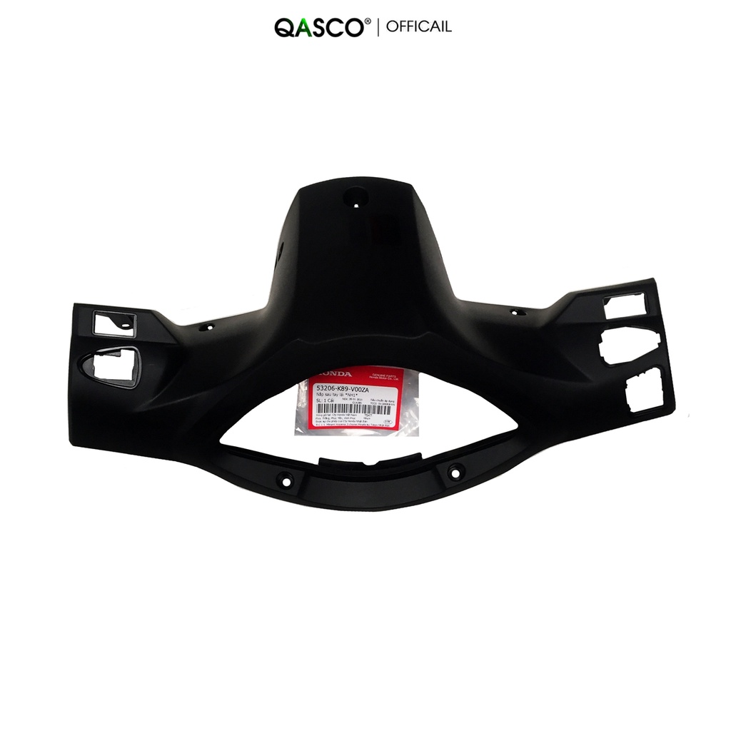 Nhựa nắp sau tay lái HONDA Wave Alpha 110 màu NH1 2017-2021  QA(53206K89V00ZA) _( ZZ9 1A)