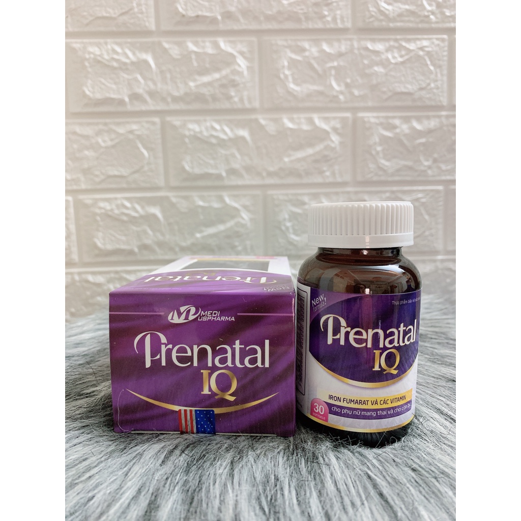 Viên bổ bầu Prenatal IQ bổ sung sắt và vitamin cho bà bầu