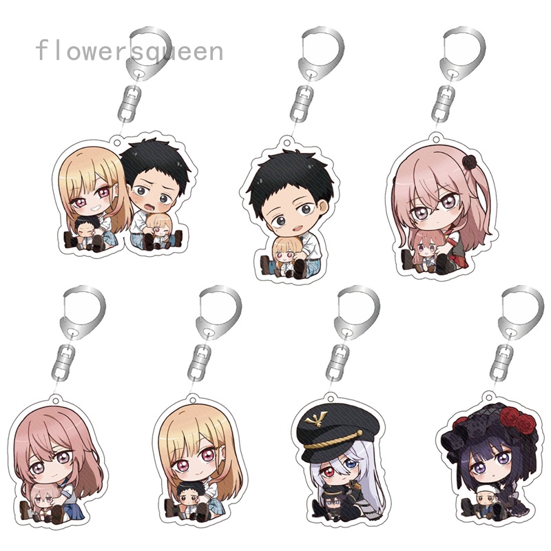 flowersqueen Móc Khóa Bộ Sưu Tập Anime My Dress-Up Darling