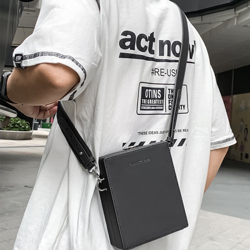 Túi hộp vuông đeo chéo Nam & Nữ EF