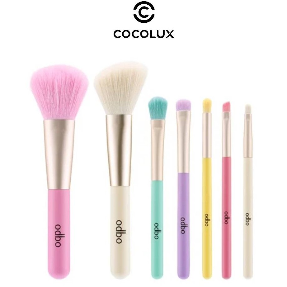 Bộ Cọ Trang Điểm 7 cây Odbo Beauty Tools Perfect Brush-[COCOLUX]