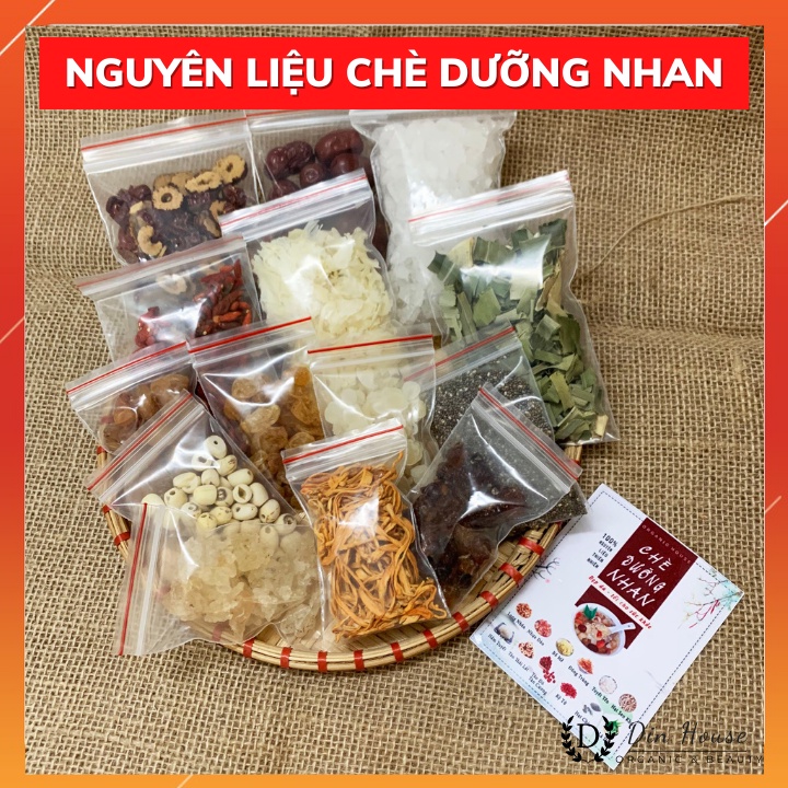 Chè dưỡng nhan giải nhiệt đẹp da 30gr nguyên liệu tự chọn dành cho Set lớn 30-50g CDN02