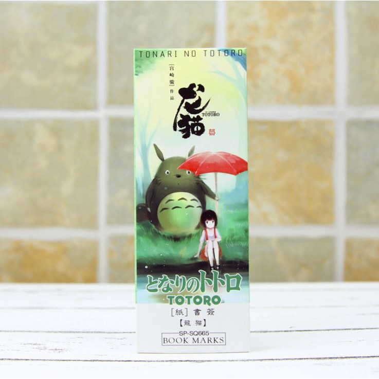 Hộp 32 Đánh Dấu Sách Bookmark Totoro 665