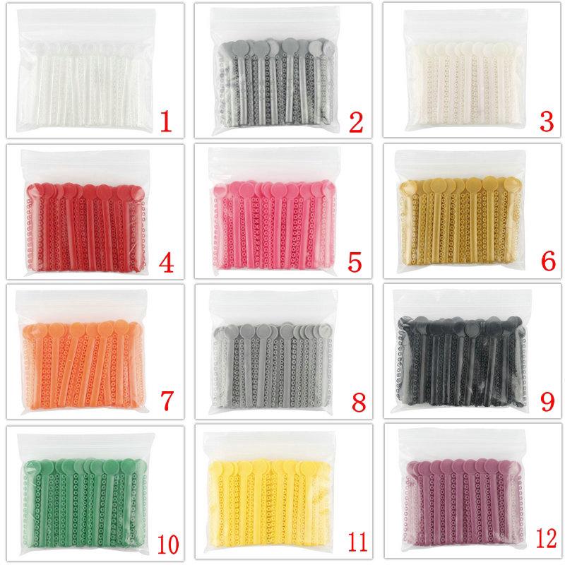 Bộ 40 gậy nha khoa chỉnh nha bằng nhựa đàn hồi