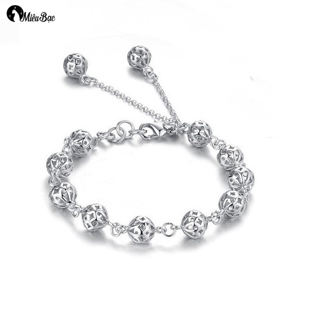 Lắc tay nữ MIÊU BẠC bí ngô phong cách thời trang Ulzzang Unisex - L400218 | BigBuy360 - bigbuy360.vn