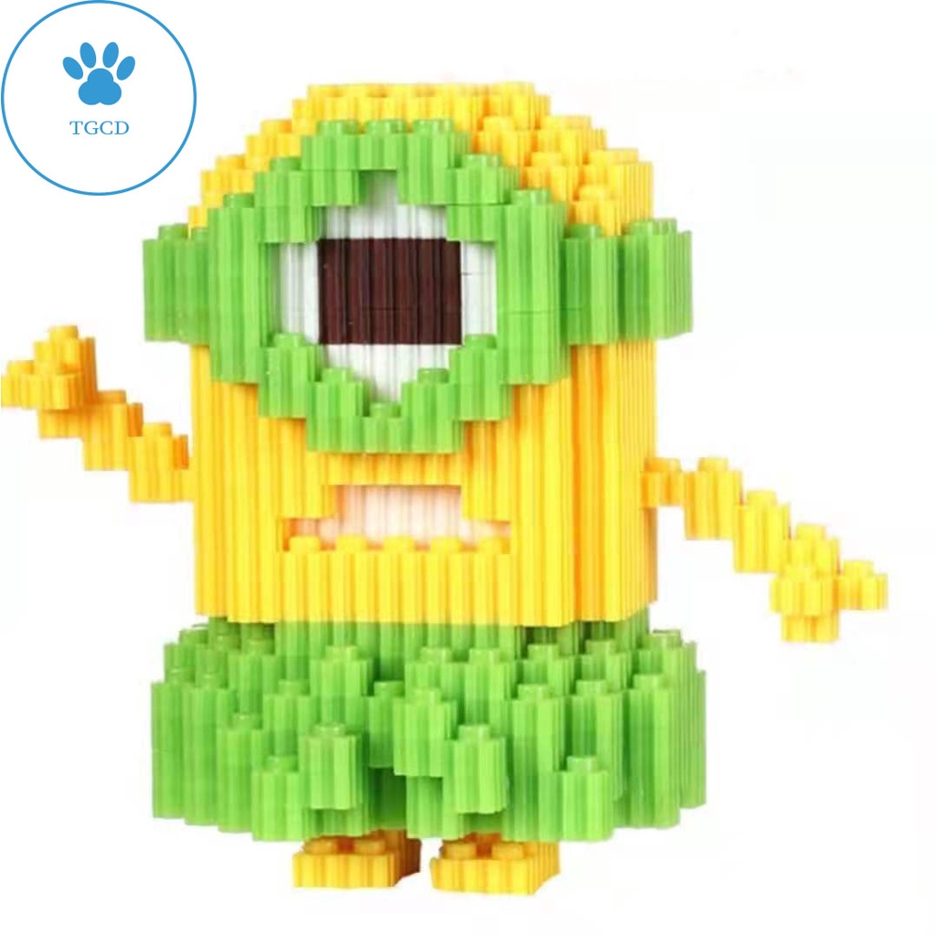 Đồ chơi Lắp ráp người chuối  ghép hình 3D mô hình