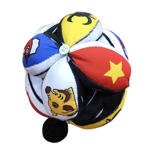 Bóng múi cho bé PiPoVietnam - Bóng múi luyện chân Chủ đề Đông Hồ - Đồ chơi bóng vải Montessori Vietnamese Art