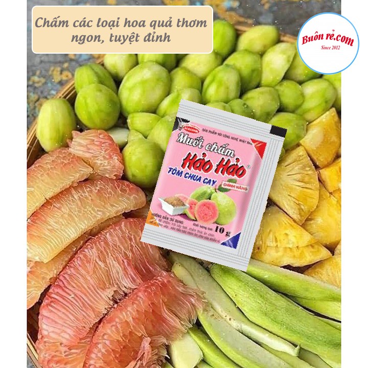 Muối Hảo Hảo Chấm Hoa quả, thức ăn Chính Hãng - hũ 120gr 00006