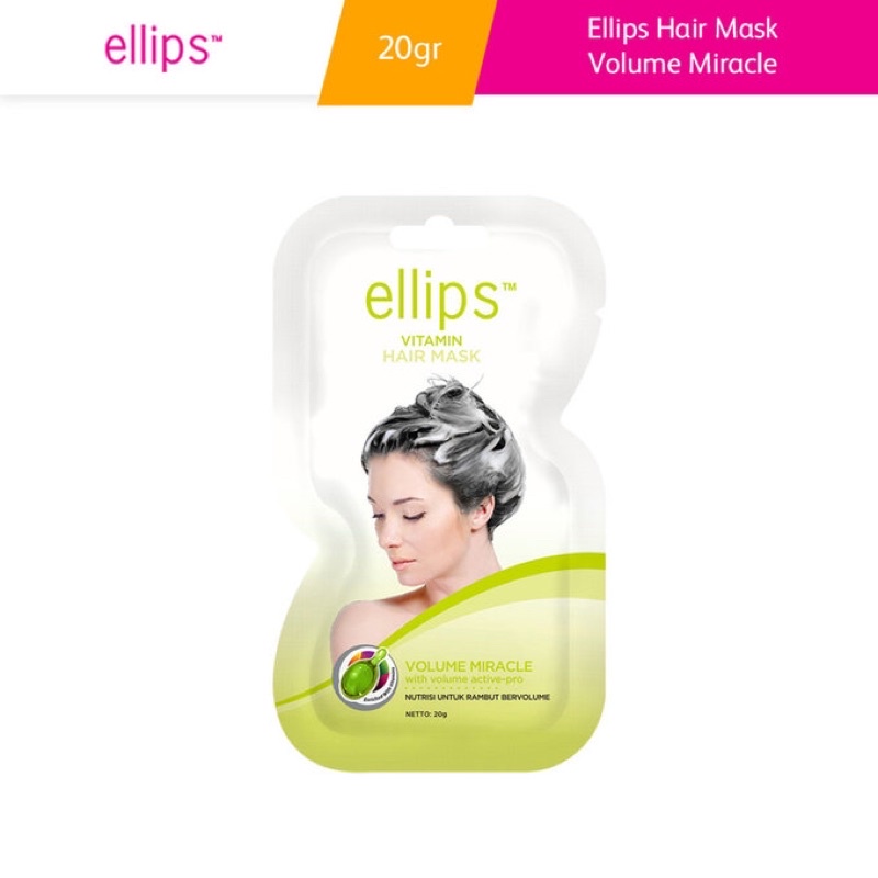 Combo 5 Gói Kem Ủ Tóc Ellips Tóc Bồng Quyến Rũ Volume Miracle 20g