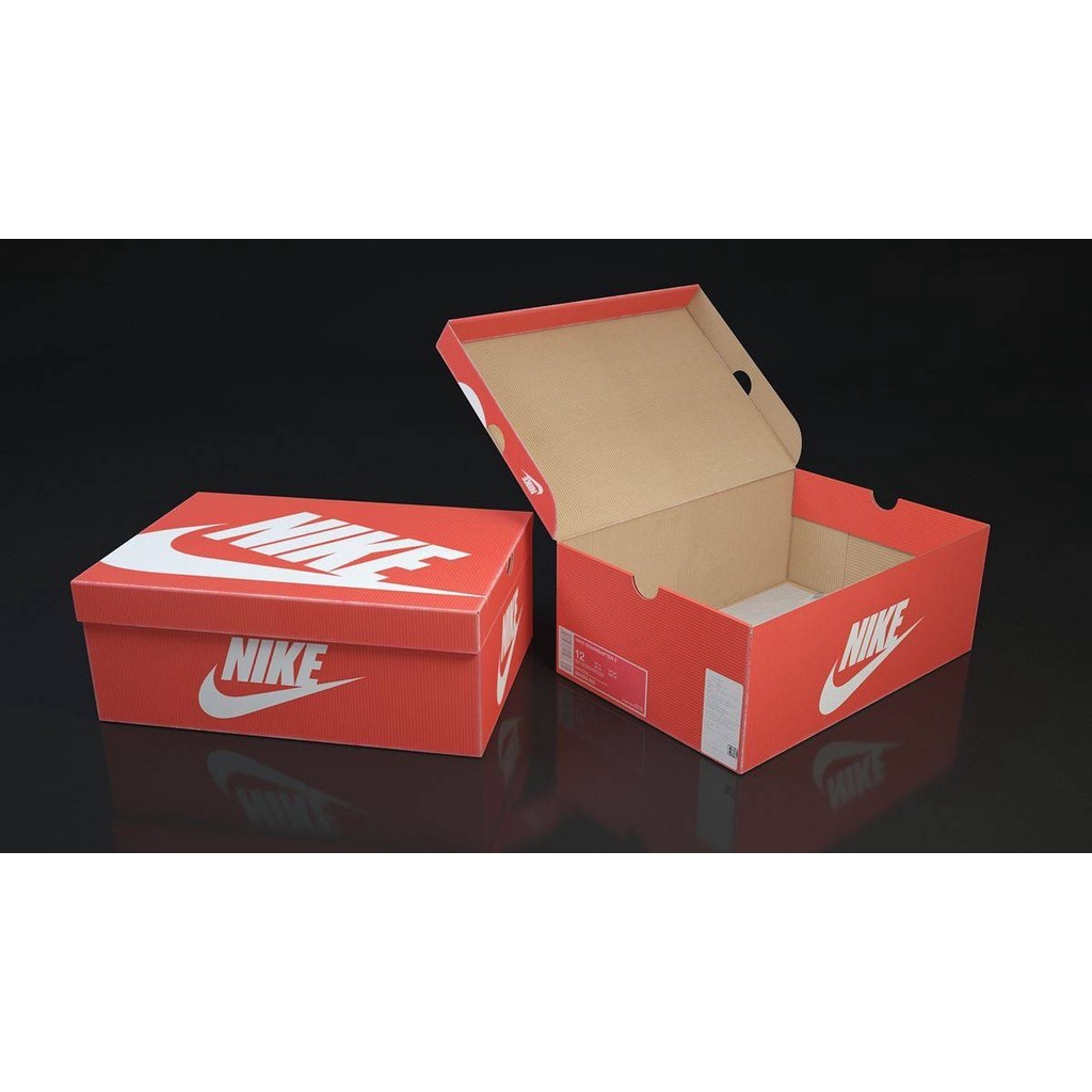 Hộp Đựng Giày Thể Thao Nike Màu Đen/Đỏ