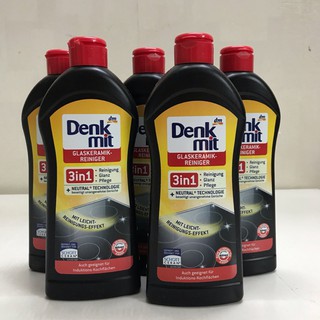 Dung dịch vệ sinh bếp từ , bếp điện Denkmit 300ml - Đức