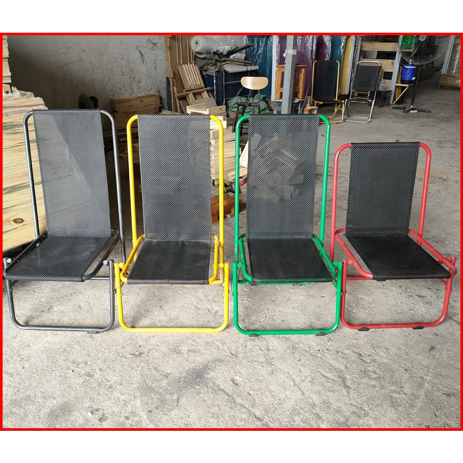 Ghế xếp cà phê khung sắt sơn tĩnh điện