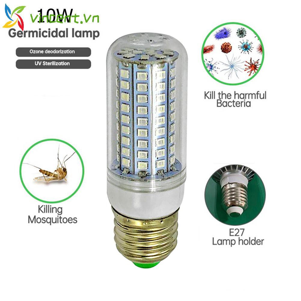 Đèn LED diệt khuẩn bằng tia cực tím UV E27 10W