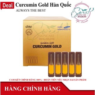 Tinh chất nghệ siêu vi Nano Golden Gift Curcumin Gold Hàn Quốc - fullbox 100 tép