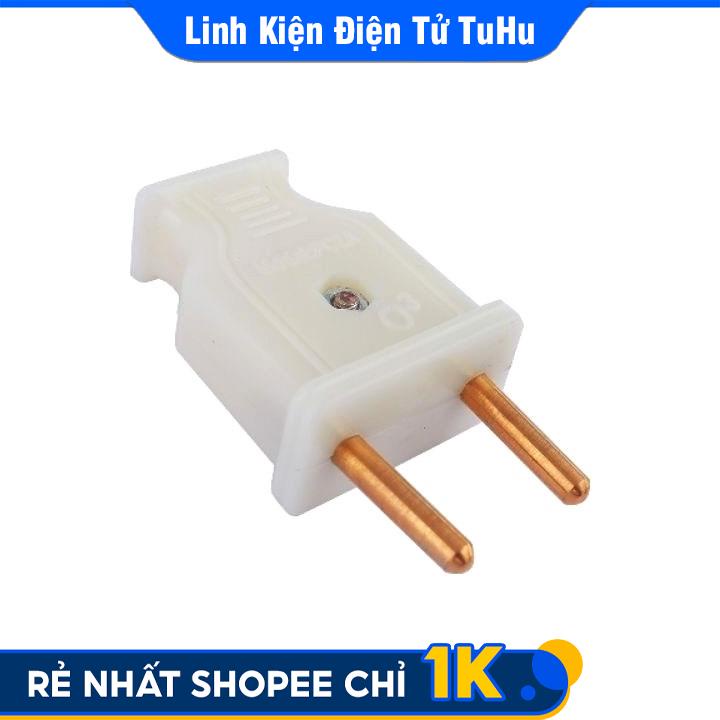 Phích cắm điện chân đồng - BD1