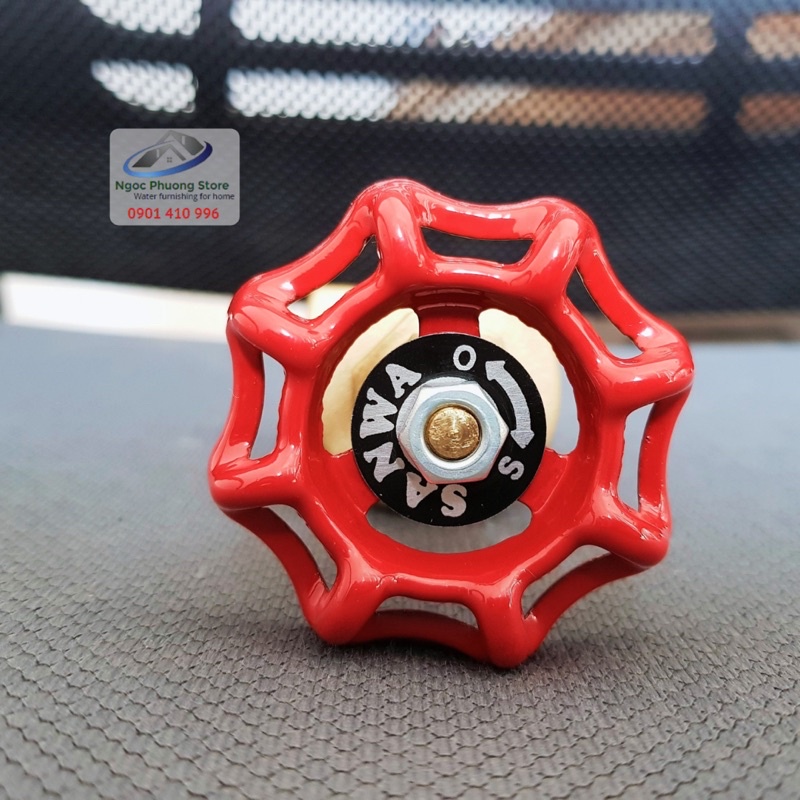 Van cửa đồng chính hãng PN16 Ren 21mm, ren 27mm, ren 34mm