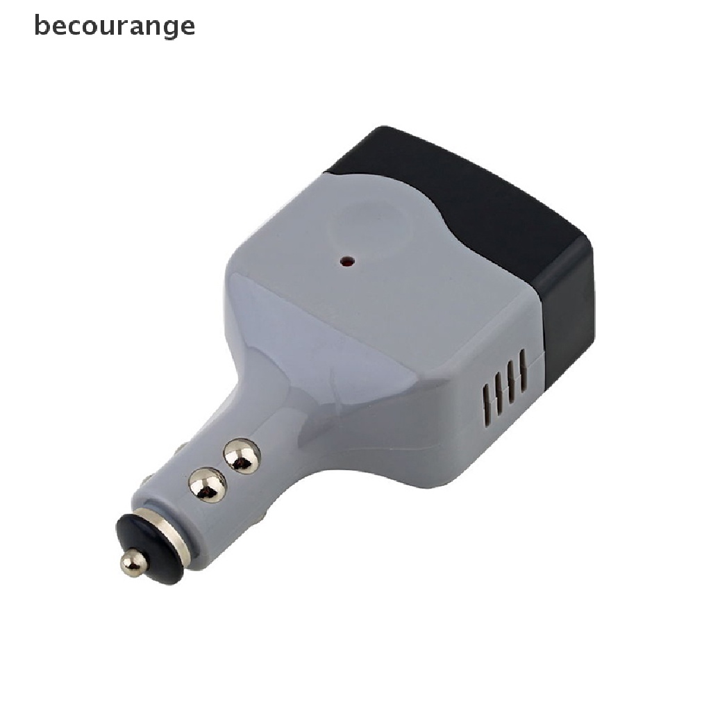 Bộ Chuyển Đổi Nguồn Điện DC 12V / 24V Sang AC 220V + USB Cho Xe Hơi