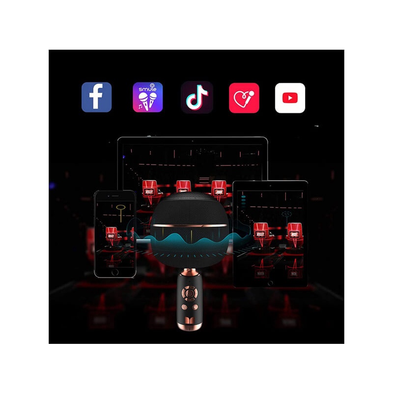 Micro Kèm Loa Bluetooth Monster Karaoke M97