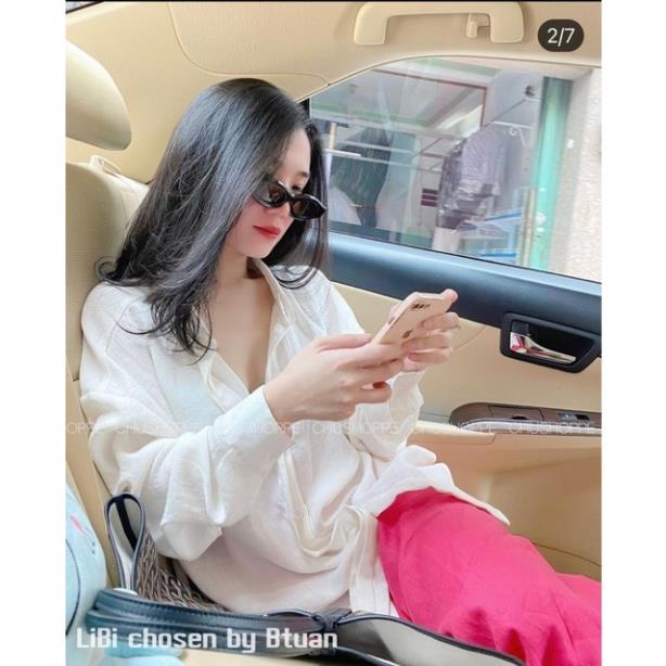 BÁN SỈ ÁO SƠ MI ĐŨI HỞ LƯNG CHO NỮ