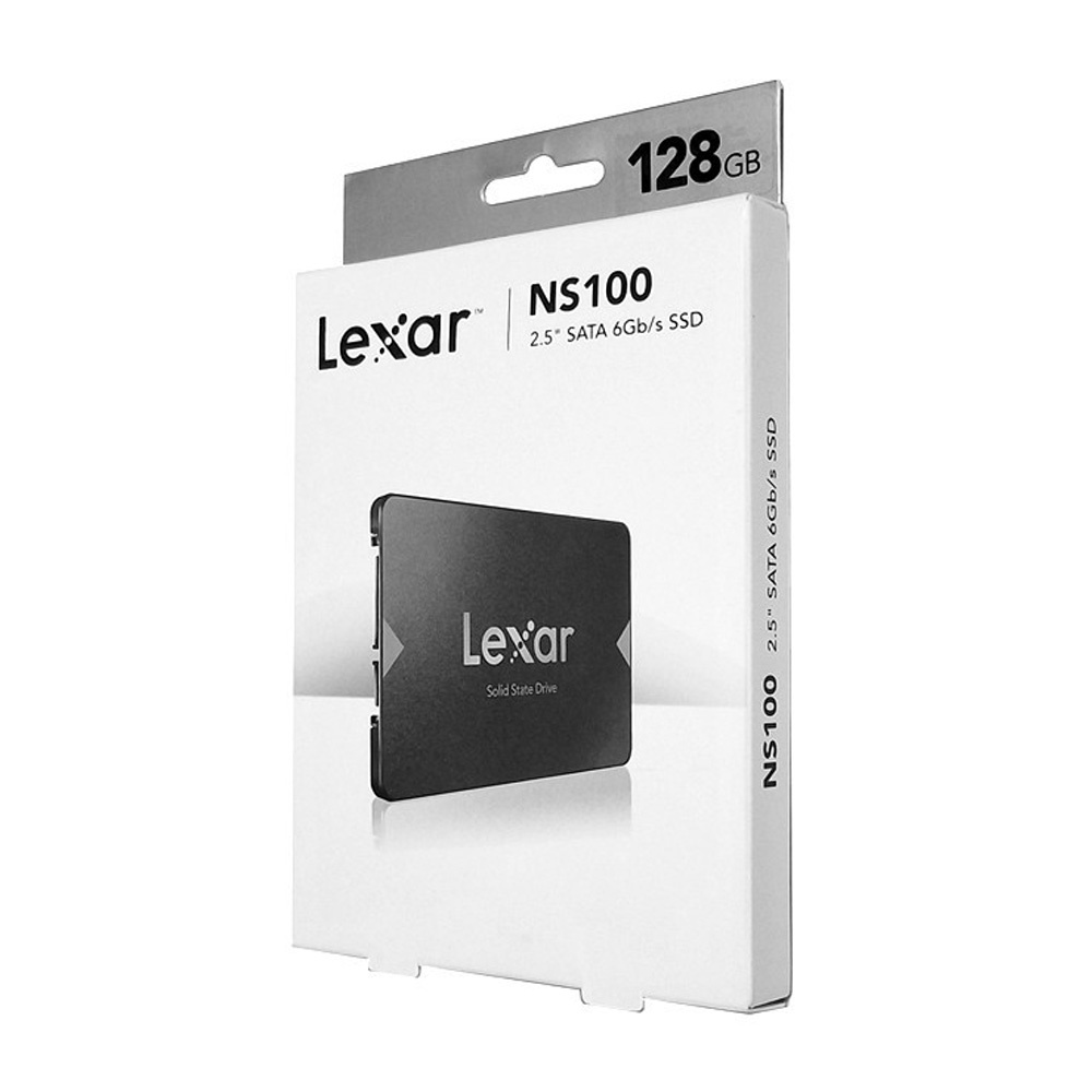 Ổ Cứng SSD 128GB 256GB 512GB Lexar NS100 2.5 Inch SATA III LNS100-128RB LNS100-256RB LNS100-512RB - BH 3 Năm