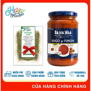 Tặng Lá Thyme - Sốt Cà Chua Cá Ngừ La Sicilia 350gr