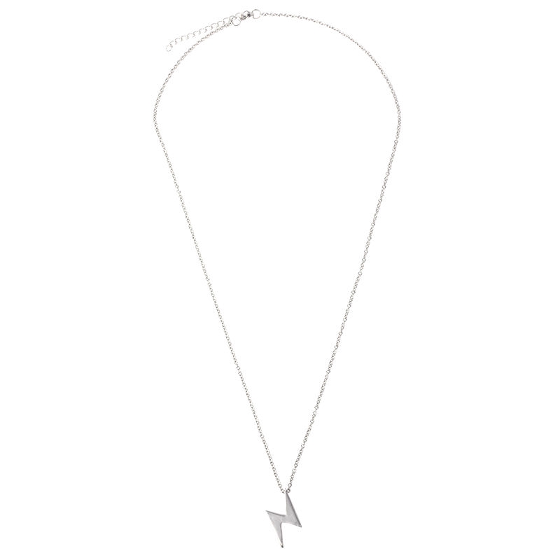 Vòng Cổ Gắn Mặt Hình Sấm Sét Cá Tính Phong Cách Retro