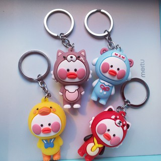 Móc khóa hoạt hình vịt con đáng yêu