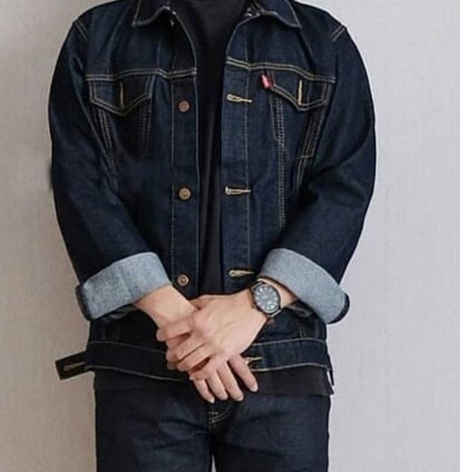 ✪ Áo Khoác Jean Đen size Lớn XXL XXXL Cao Cấp Cho Nam