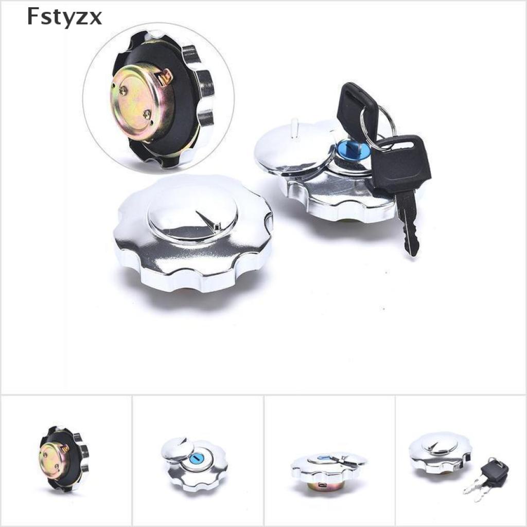 1 Nắp đậy bình xăng màu bạc cho xe máy Honda CG125