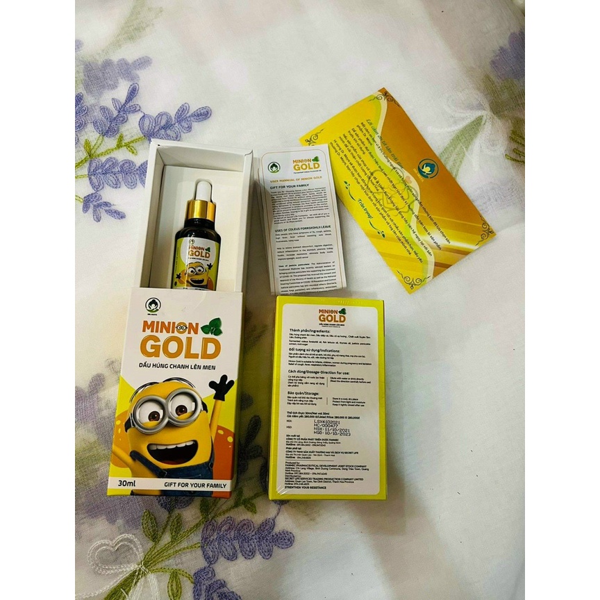 Dầu Húng Chanh 💥AN TOÀN CHO BÉ💥 Hết Ho - Hết Sổ Mũi 30ml