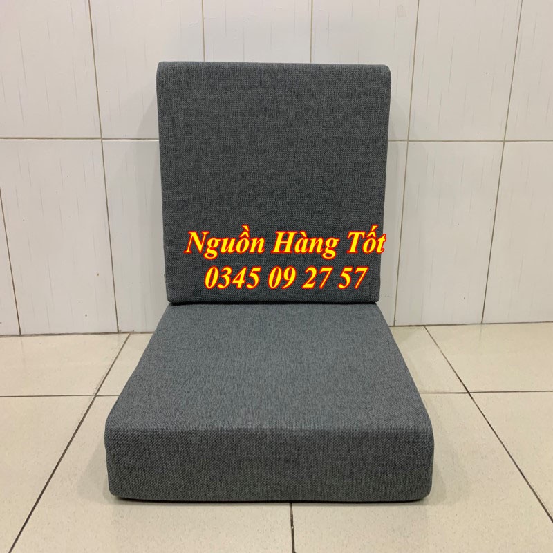 Đệm Ngồi Ghế Sofa Gỗ TIDUS 50x50x10cm  - Nhận May Ghế Đệm Salon Theo Yêu Cầu