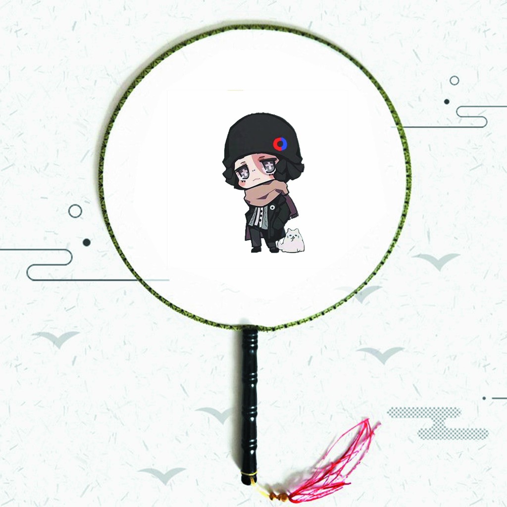 Quạt tròn cổ trang Identity V Nhân Cách Thứ 5 anime chibi cầm tay