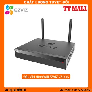 Đầu Ghi Hình Wifi EZVIZ CS-X5S - 4 Kênh – Hàng Chính Hãng BH 24 Tháng