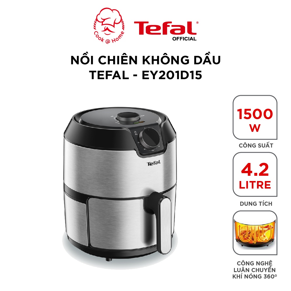 Nồi chiên không dầu Tefal EY201D15 - 4.2L, 1500W