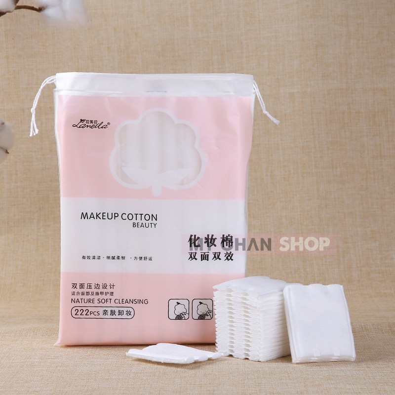 Bông Tẩy Trang Cotton Pads 222 miếng 3 Lớp | BigBuy360 - bigbuy360.vn