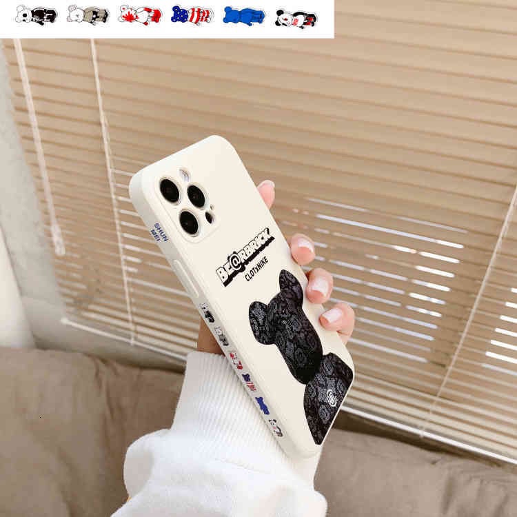 Ốp điện thoại cao su silicon mềm mịn họa tiết dễ thương thích hợp cho iphone 12 11 11promax 7 8plus se x xs xr 12promax