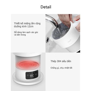 Ám đun nước siêu tốc youpin Deerma mutifuctional folding kettle DEM-DH207