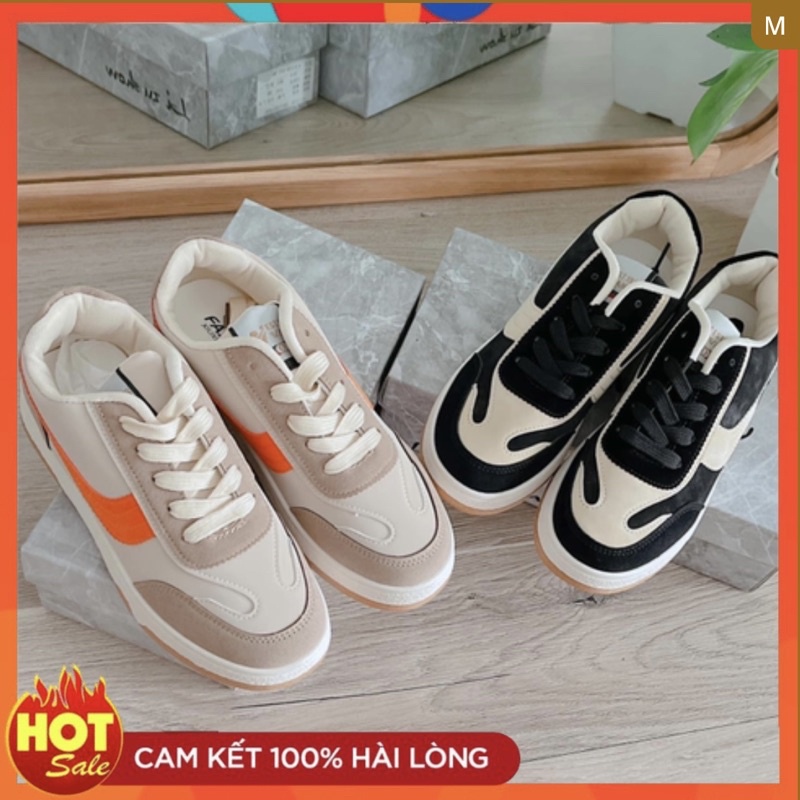 Giày thể thao nữ NBN cổ thấp màu hot đủ phụ kiện