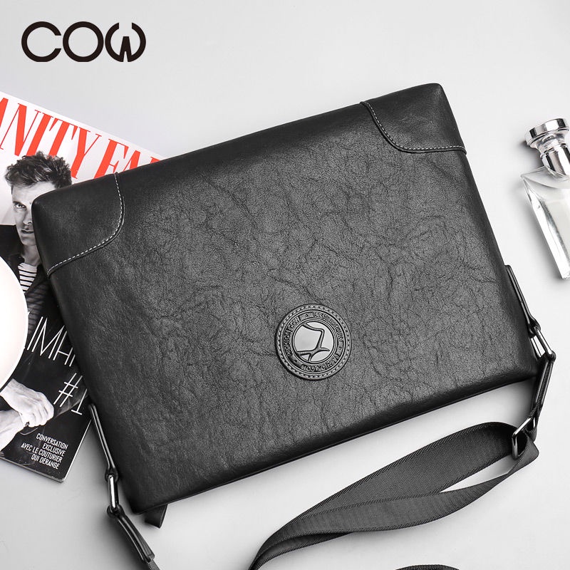 Túi đeo chéo vai bằng da phong cách Pháp thời trang cho nam C-9808 | BigBuy360 - bigbuy360.vn