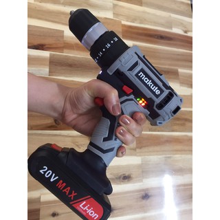 Máy khoan pin 20V MAKUTE CD029 chuyên dùng bắt vít , bắn tôn  - Hàng chính hãng