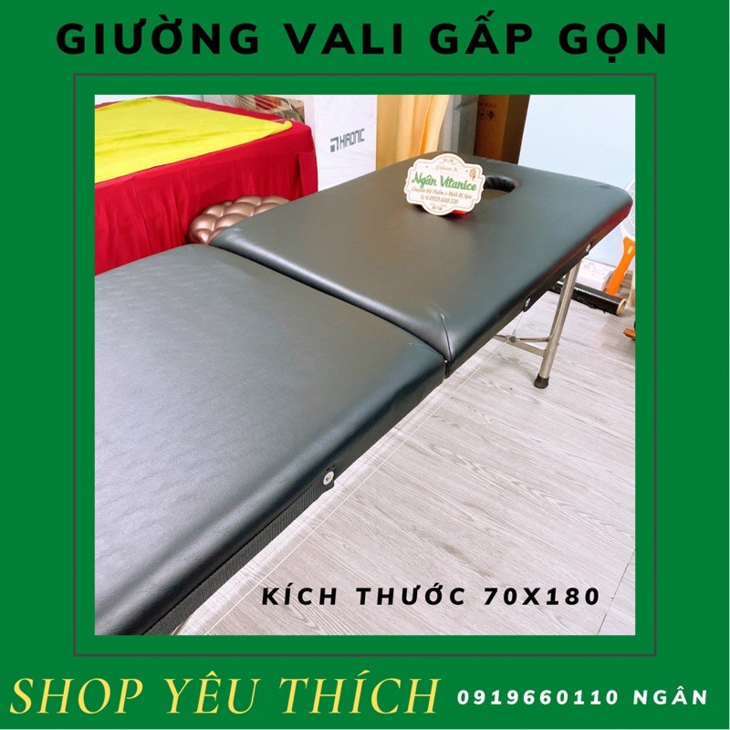 Giường vali gấp gọn chuyên dụng cho spa | BigBuy360 - bigbuy360.vn