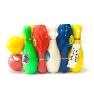 Đồ chơi ném bowling 2 cỡ, boling