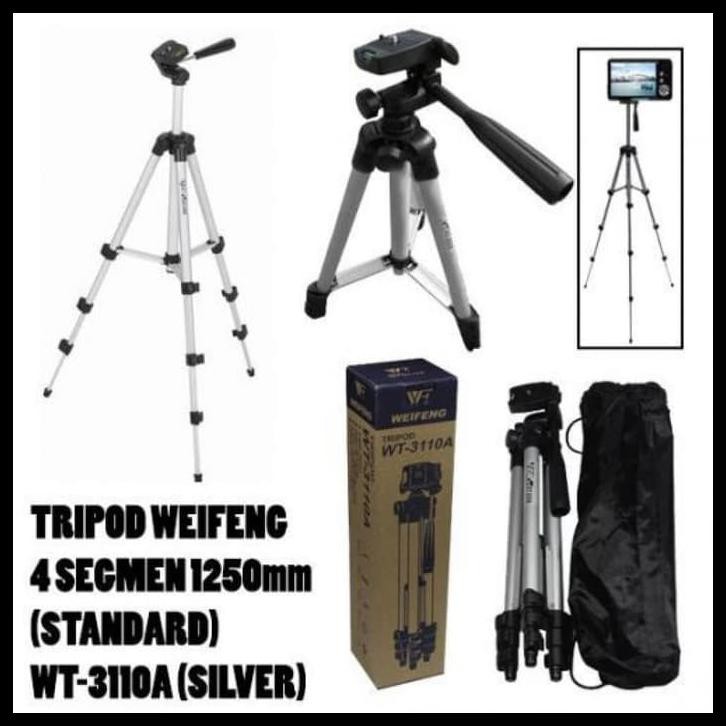 Giá Đỡ Ba Chân Weifeng 3110 Bằng Thép Không Gỉ Kèm 3 Chân Mở Rộng Cho Hp + Free | BigBuy360 - bigbuy360.vn